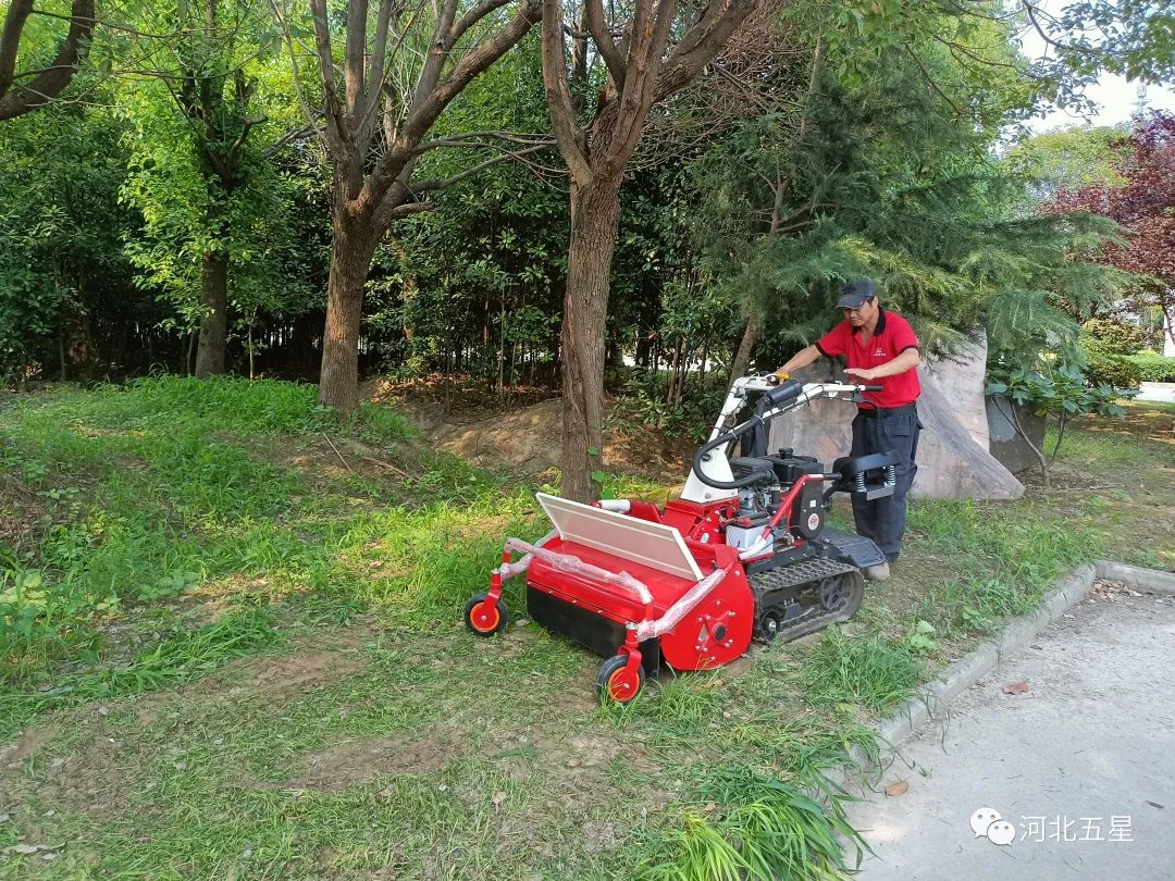 瓦爾特·禦虹”WX-800型履（lǚ）帶自（zì）行走式堤防割草機