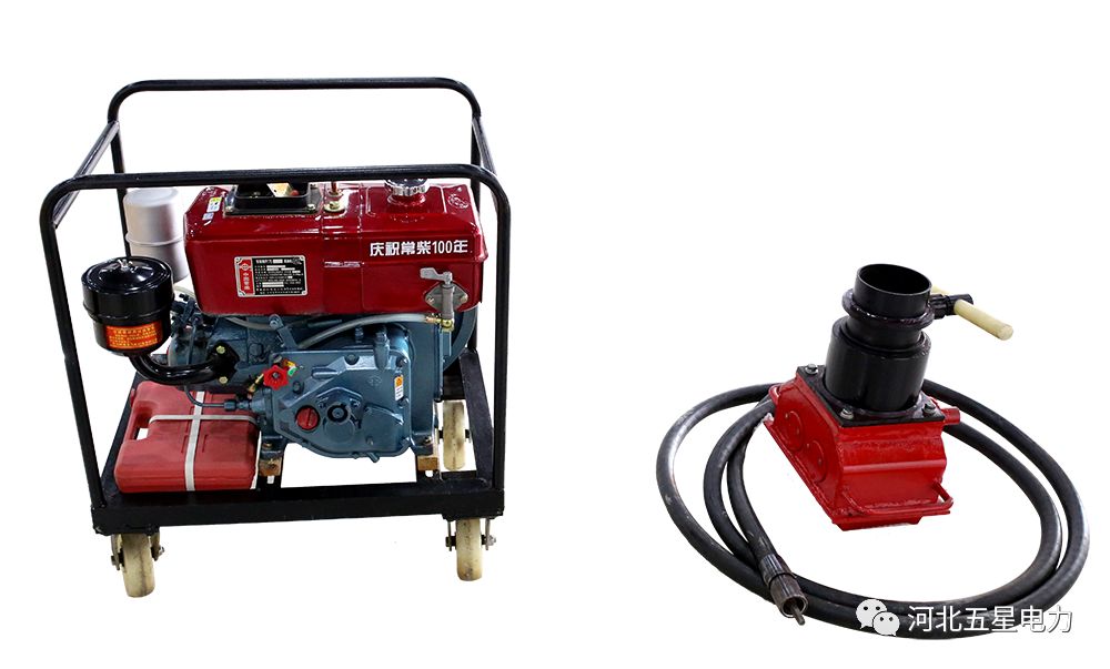 WX-120型便攜式防汛搶（qiǎng）險柴油打樁機(植（zhí）樁機)